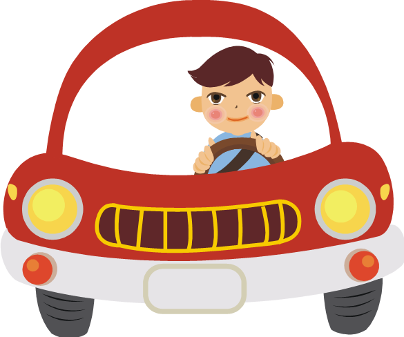 Driving Google Drive Car Clip Art - Drive Car Clip Art (585x488)