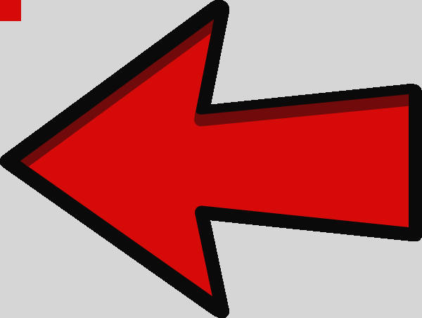 Red Arrow Pointing Left (600x452)