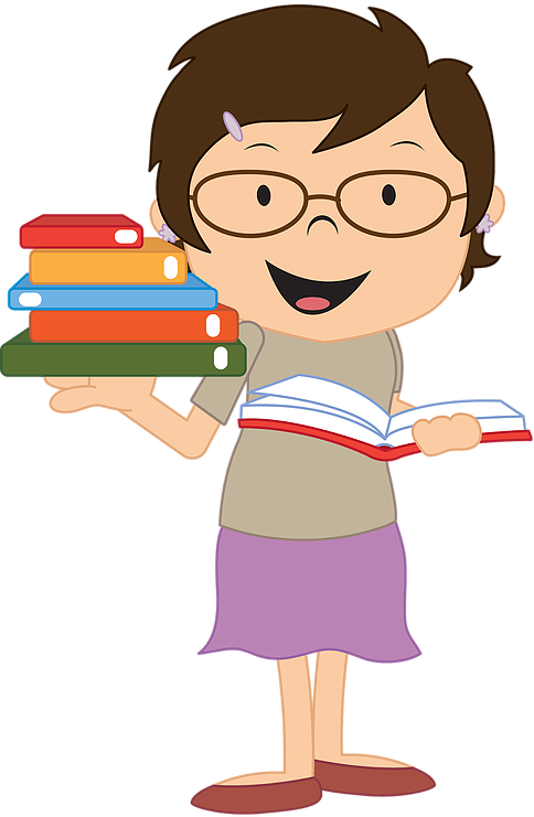 Profesora Dibujo Png (484x741)