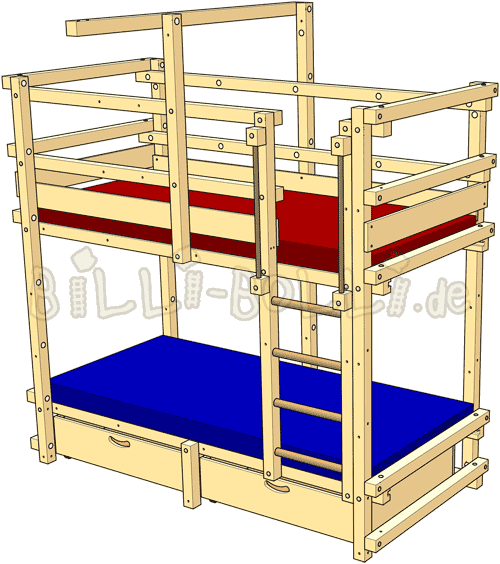 Bunk Bed - Bunk Bed (500x564)