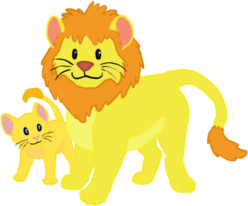 Two Lions By Runningspud - Masai Lion (1006x795)
