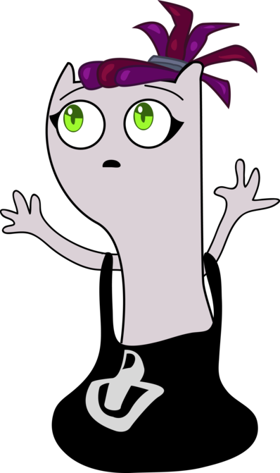 Squirrel Germaine By Credechica4 - Cartoon (398x671)