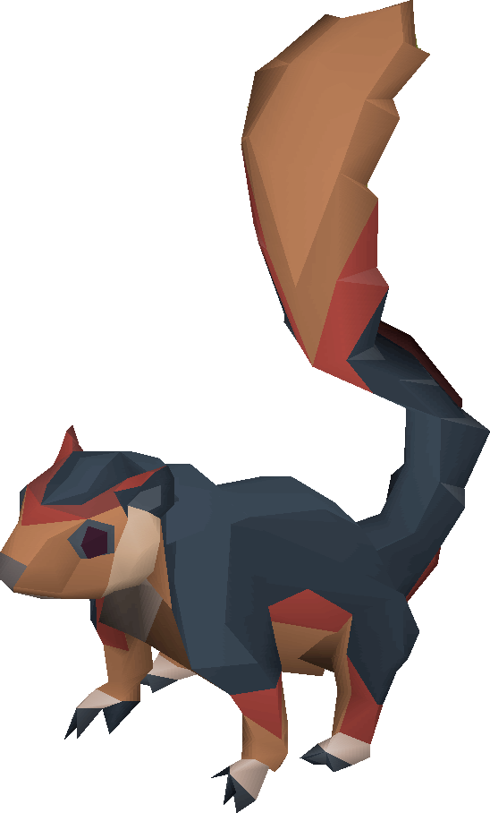Giant Squirrel Osrs Squirrel Pet (548x908) Png Clipart Download
