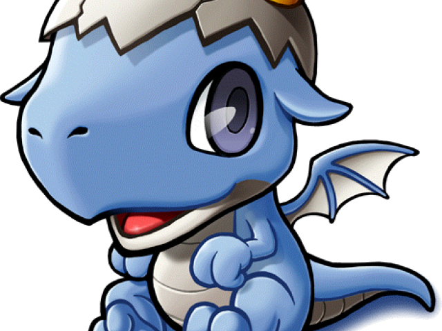 Baby Dragon Clipart - Cute Baby Dragon (640x480)