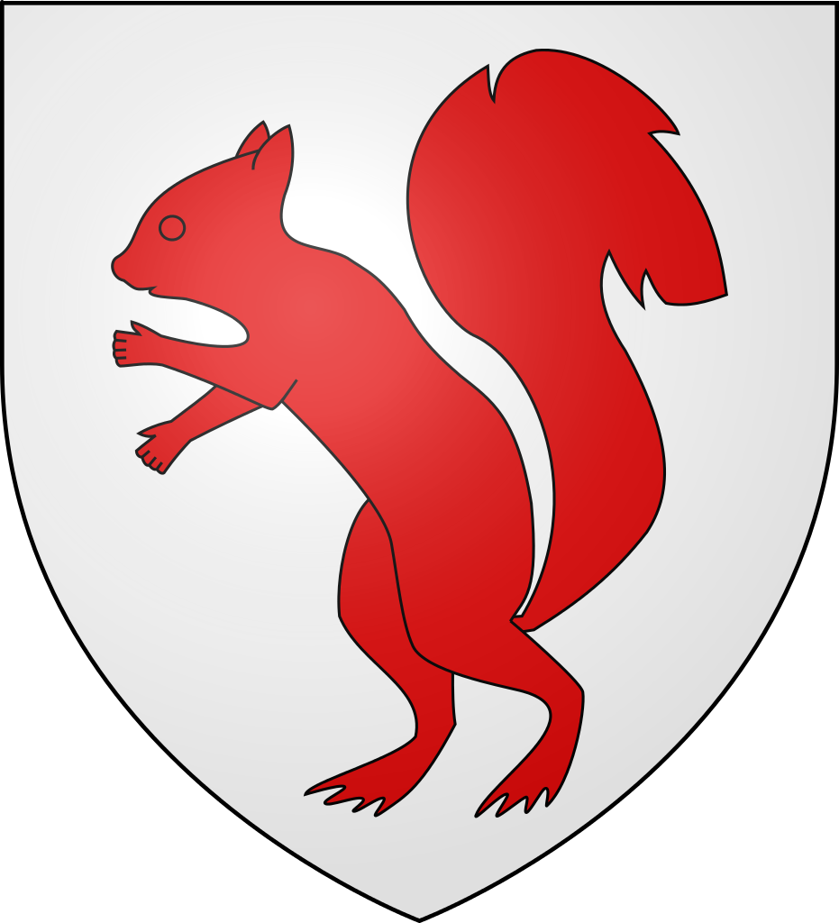 Blason Famille Fouquet - Scoiattolo Araldica (931x1024)