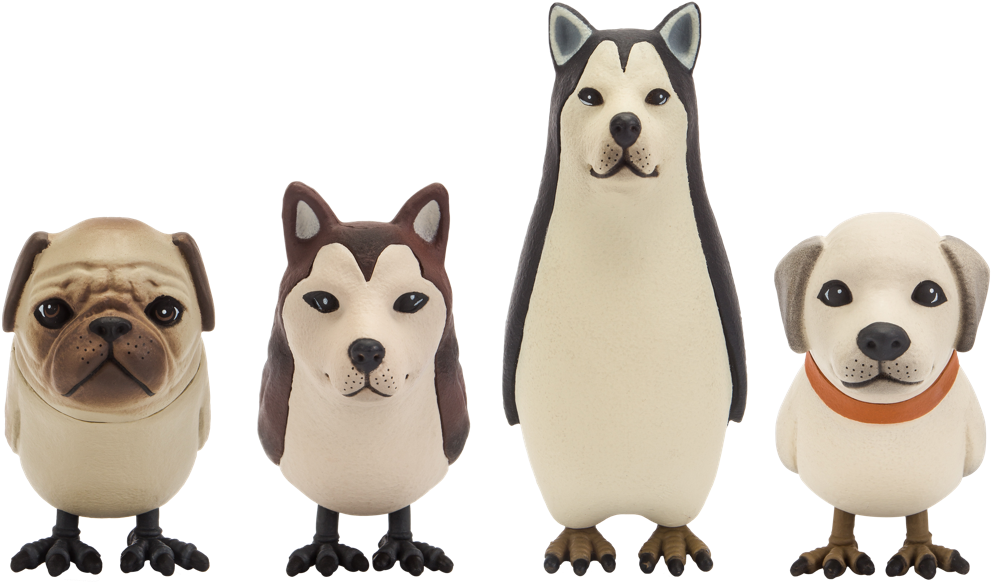 Dogbird Art Toy Set By Mighty Jaxx X Third Stage Mindzai - Library (1000x1000)