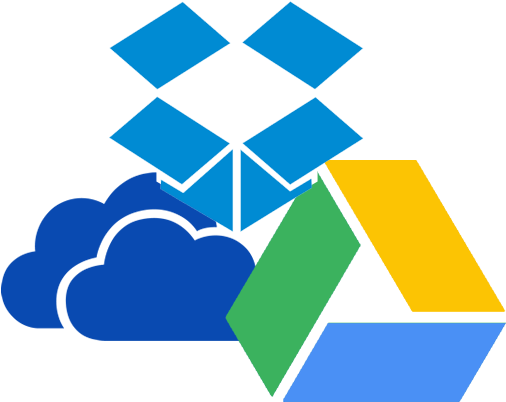 Google Drive Dropbox Onedrive (510x510)