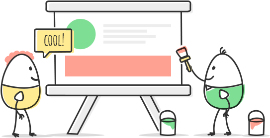 He Became A Presentation Designer And Started Helping - Cartoon (591x295)