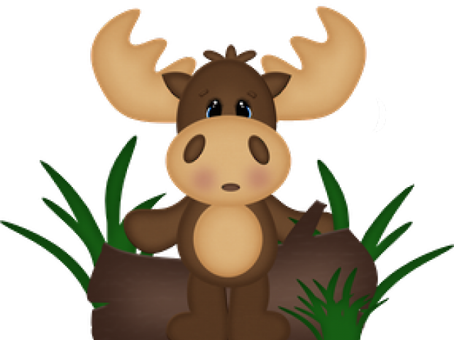 Cartoon Moose Clipart - Out Door Camping Clip Art (640x480)