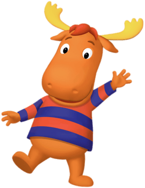 Tyrone Waving - Tyrone From The Backyardigans (400x400)