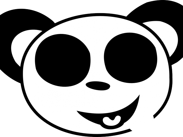 Happy Face Clipart - Happy Face Panda (640x480)