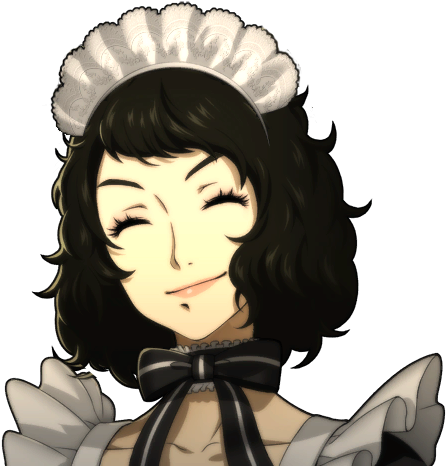 Mailman Detective On Twitter - Persona 5 Haru Forehead (476x465)