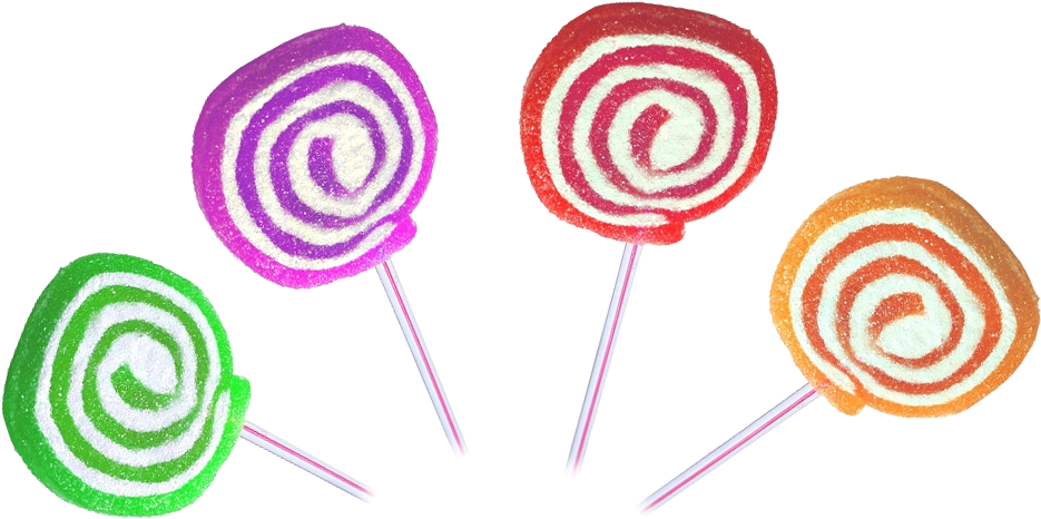 Lollipop Rainbow Candy Clip Art - Lollipop (1024x610)