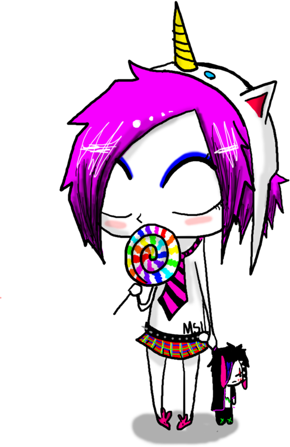 Lollipop By Lilyfer - Illustration (752x1063)