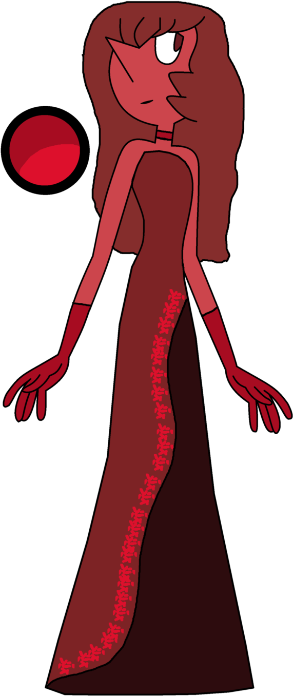 Mystery Gem Dark Red Pearl By Brownie-doptables - Illustration (587x1359)