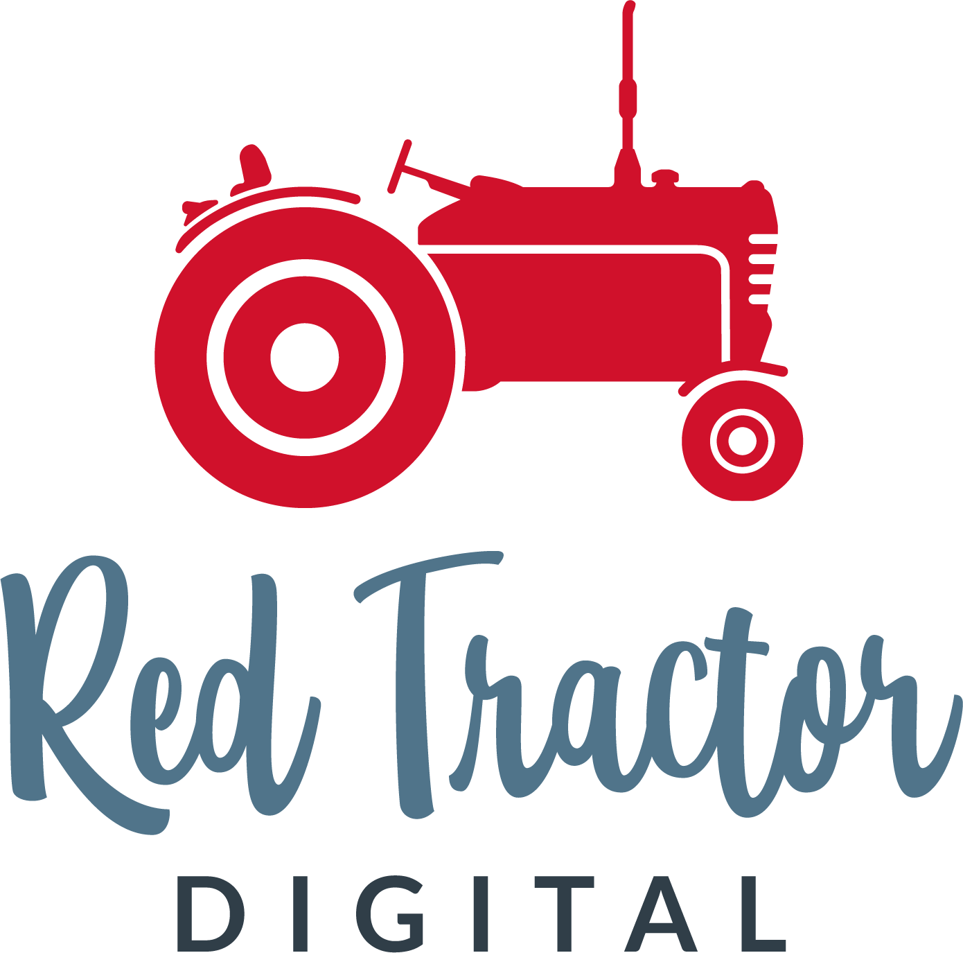 Red Tractor Digital Is A Boutique Digital Agency, Specializing - Poster (1390x1375)