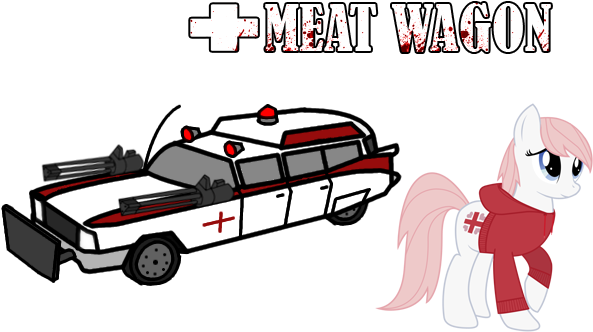 Equestria Meat Wagon By Silnev - Twisted Metal Meat Wagon (640x368)