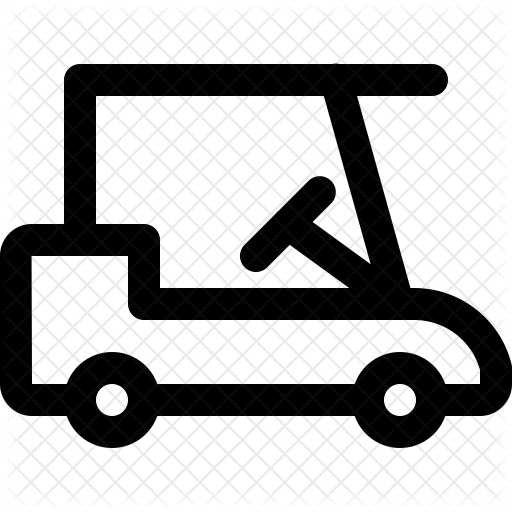 Golf Cart Icon - Clip Art (512x512)