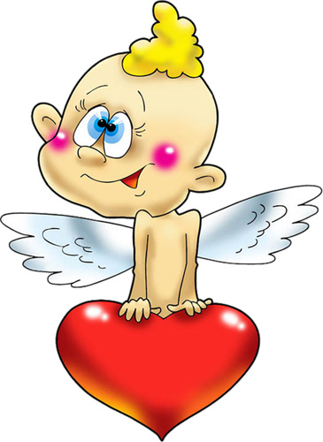 Valentine Clipart Set2 04 - Greeting Card (365x500)