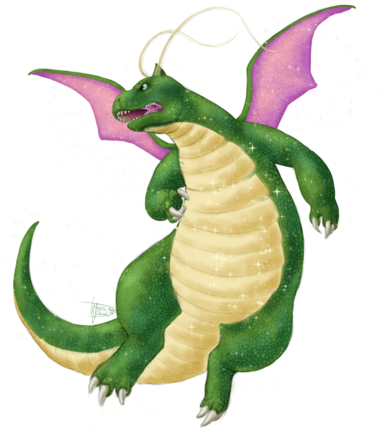 Real Dragons Got Curves Drawing For A Collab By Weirda - Drawing (1280x1474)