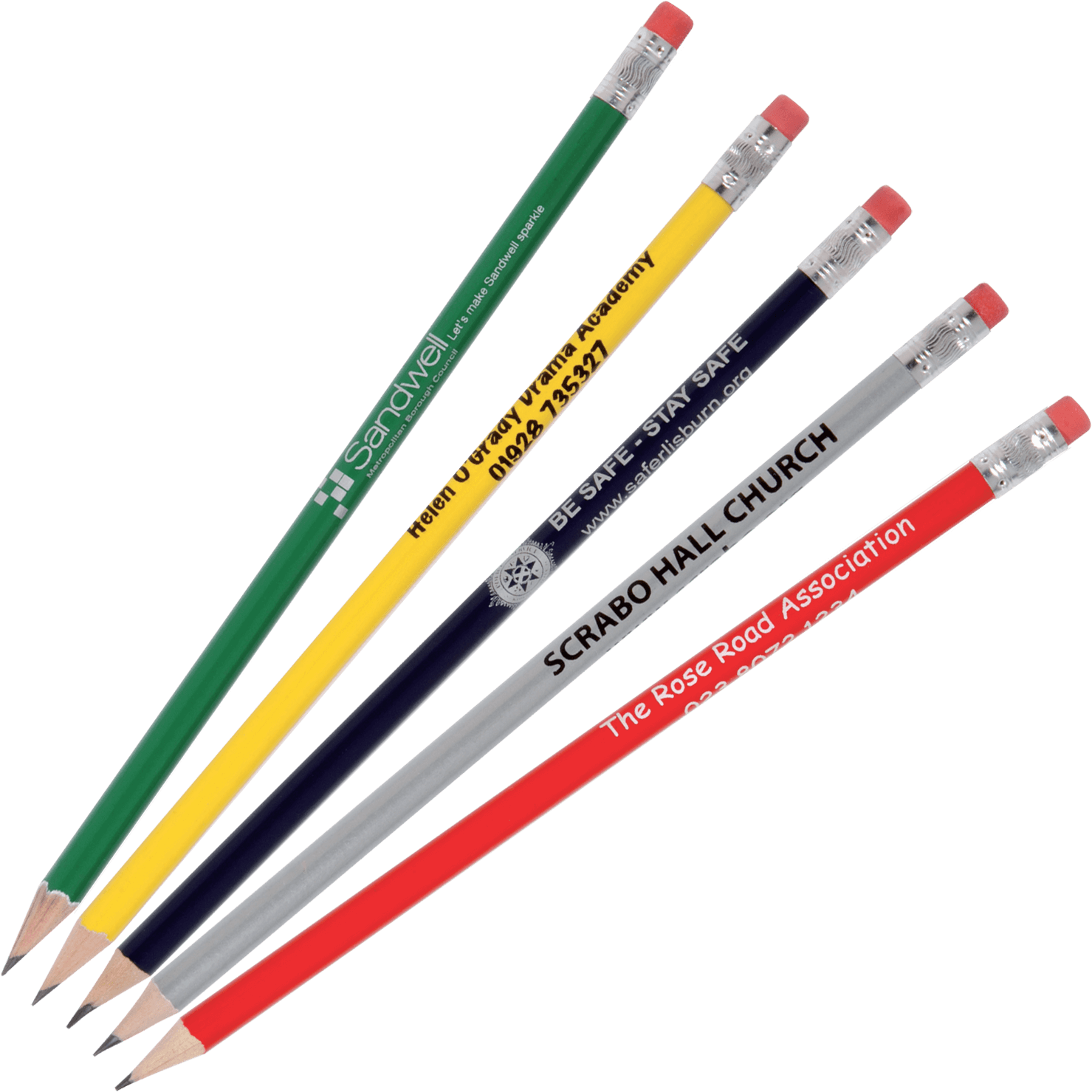 Printed Pencils - Pens Pencils (1500x1500)