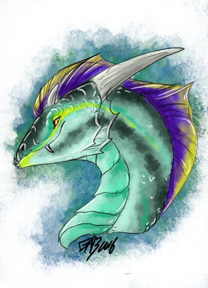 Fishy Dragon - Dragon (720x1000)