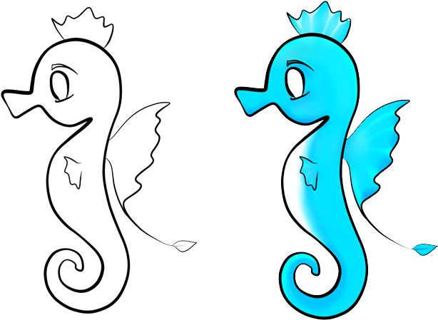 Seahorse By Fantasy-emporium - Northern Seahorse (668x500)