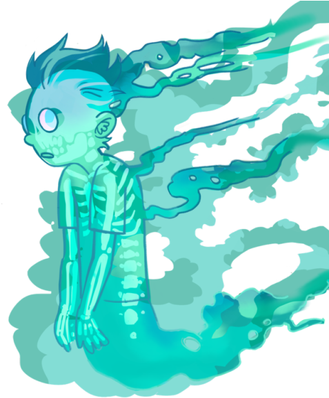 Ghostly Morty (500x666)