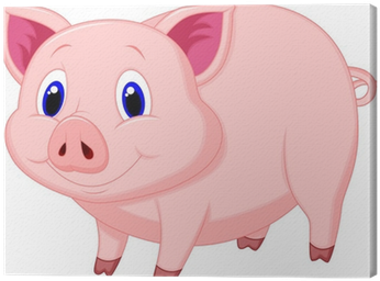 Funny Pig Cooking Clipart - Cut Out Of Pig (400x400)
