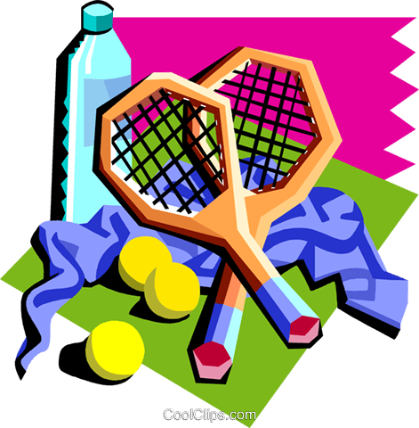 Tennis Rackets With Water Bottle, Etc - Tennis Rackets With Water Bottle, Etc (471x480)
