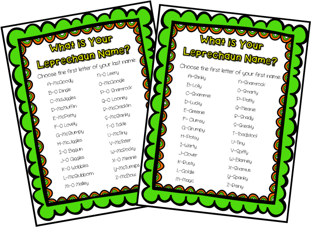 Anyone Who Walks By Can Figure Out What Their Leprechaun - Document (1327x976)