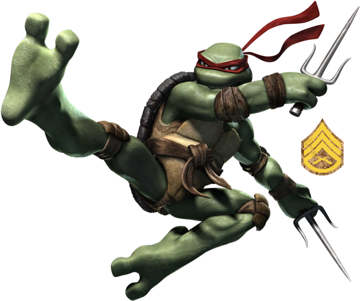 Raphael Leonardo Michelangelo Donatello Teenage Mutant - Ninja Turtle Png (900x722)