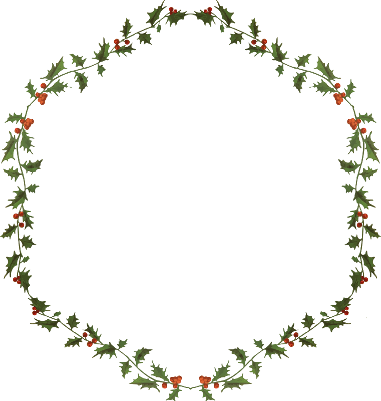 Laurel Wreath Clip Art - Joyeux Petit Noël - Budget Fourre-tout De Tote Bag (761x800)