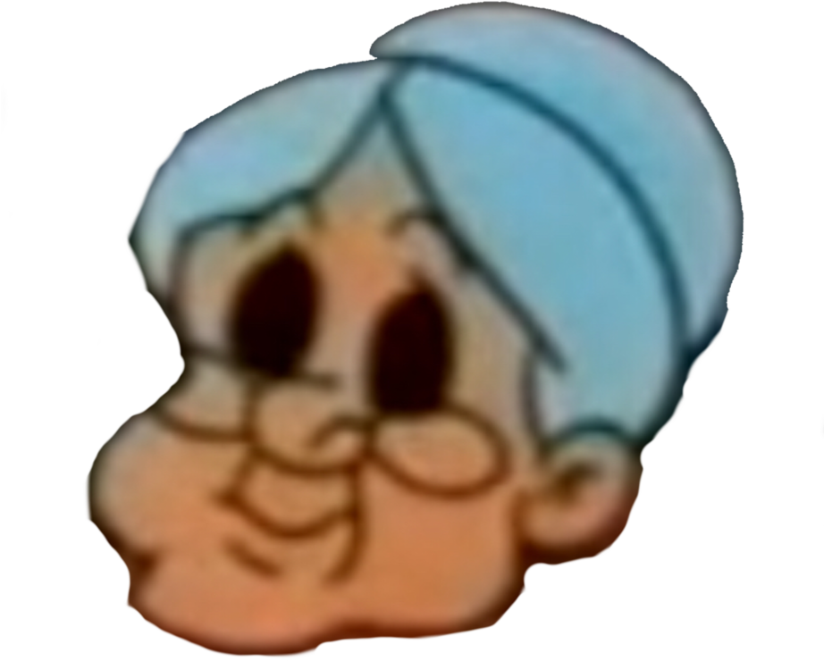 Granny/emma Webster Mask Png By Zerothehunter245 - Mask (921x867)