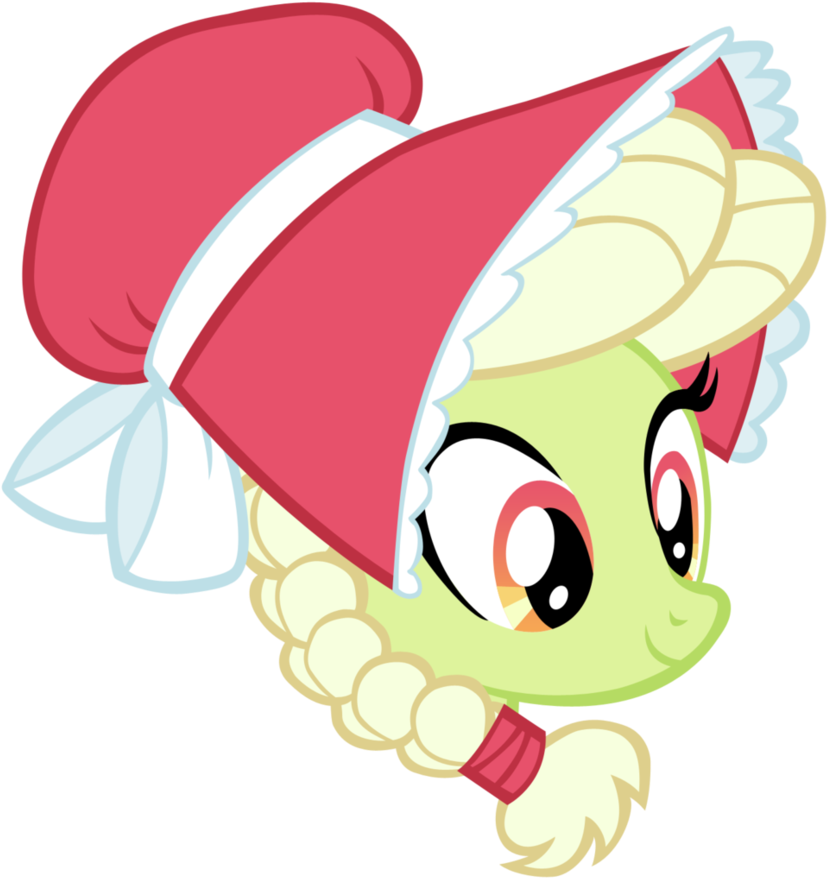 Young Granny Smith Portrait By Cloudyglow - Granny Smith My Little Pony (884x903)