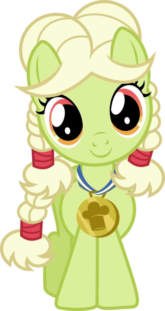 Young Granny Smith By Punzil504 - Mlp Granny Smith Young (652x1226)