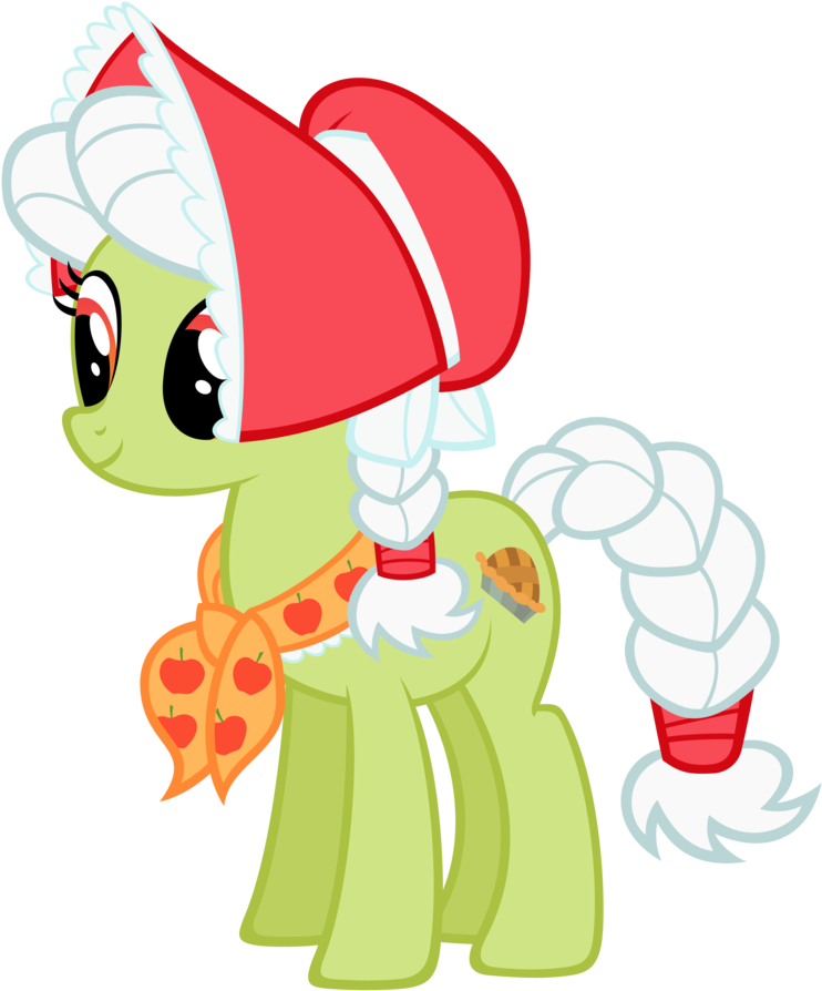 Young Granny Smith By Stabzor - My Little Pony Friendship Is Magic Young Granny Smith (840x950)