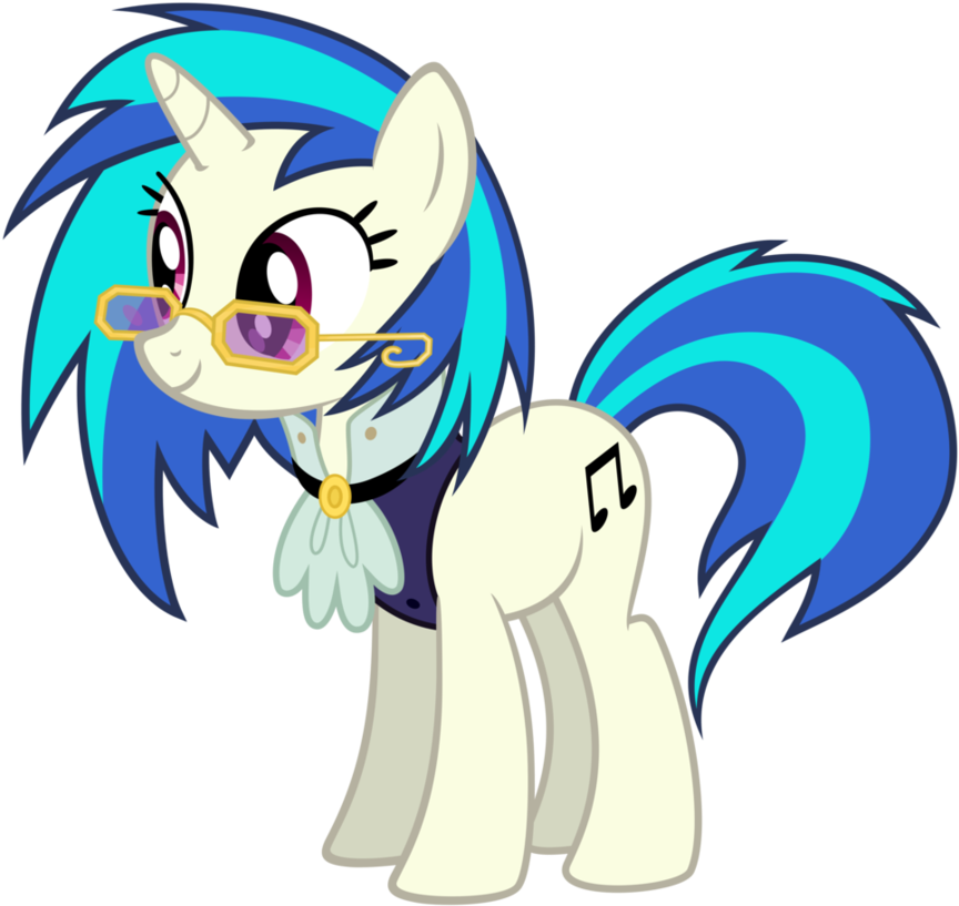 Granny Scratch By Comeha - Vinyl Scratch Pony (917x872)