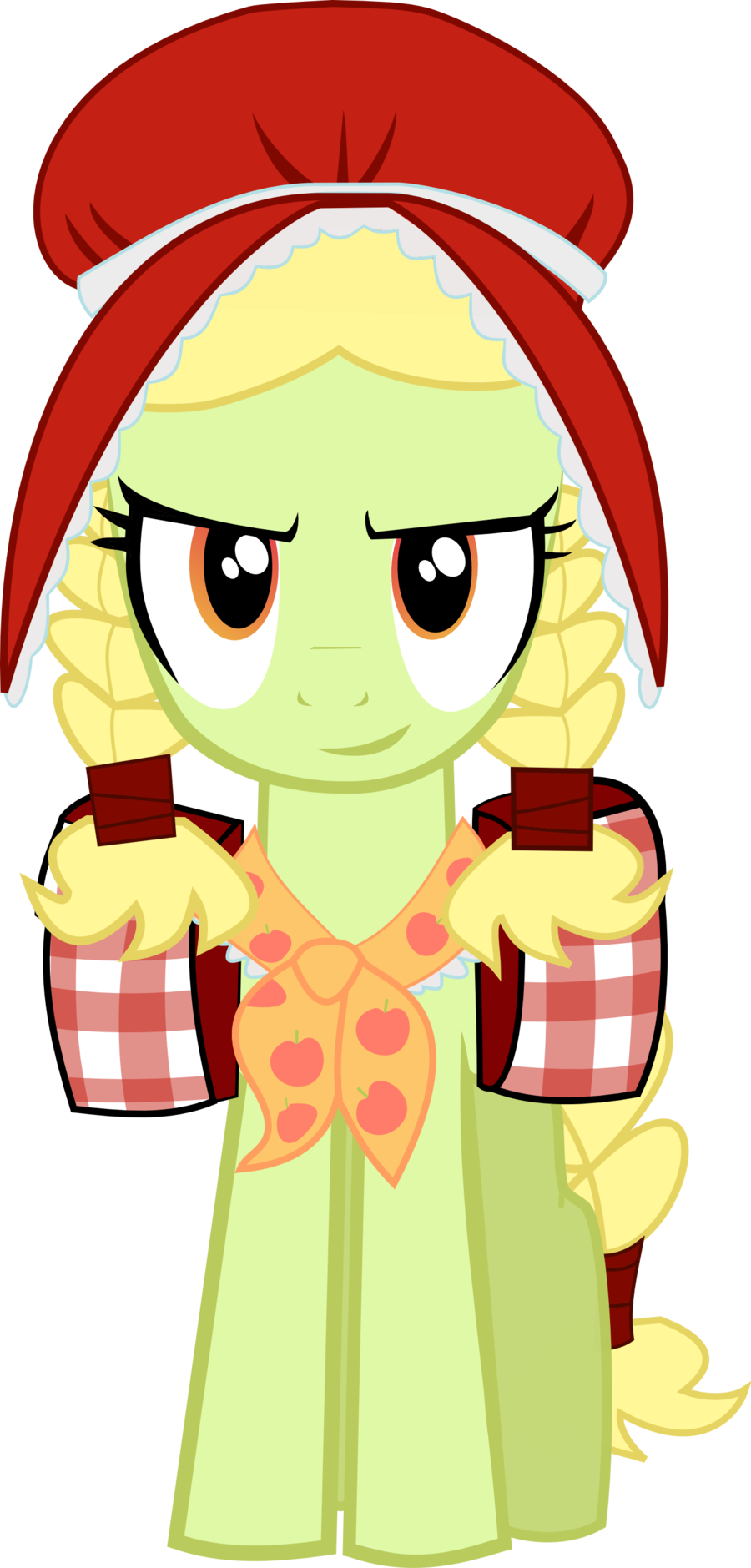 Young Determined Granny Smith By Mahaugher - My Little Pony: Friendship Is Magic (900x1879)