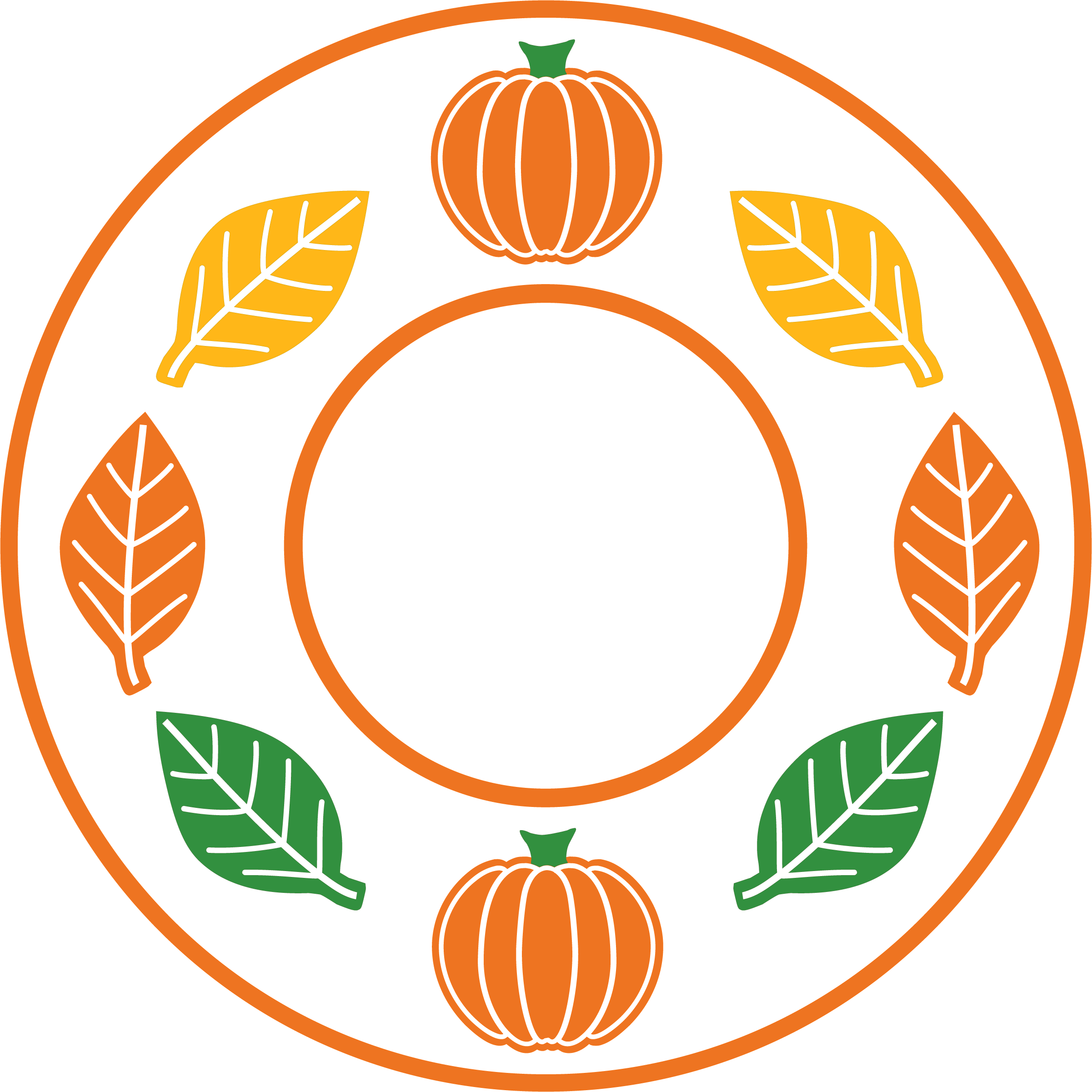 Png Download - Fall Monogram - Design (2402x2402)