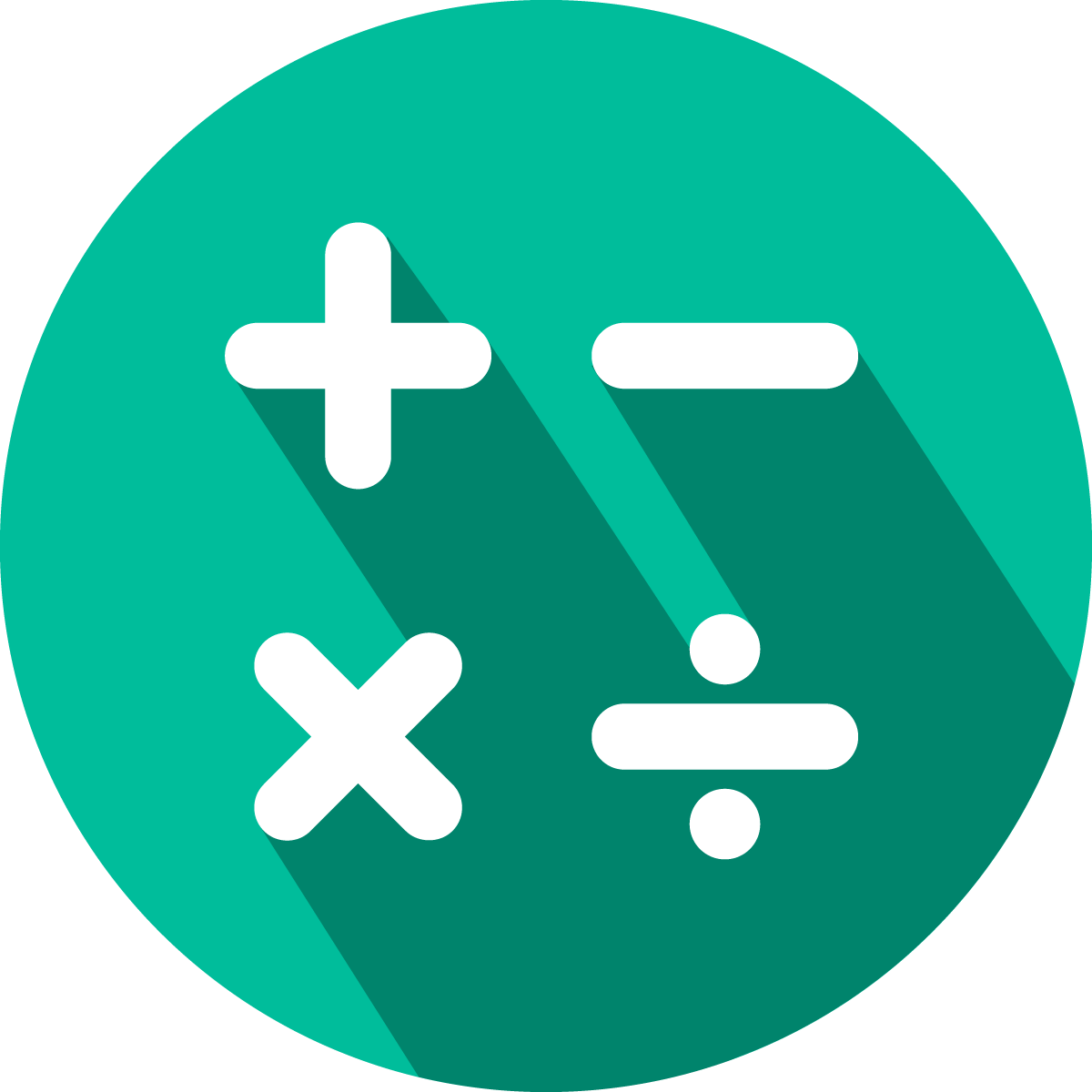 Mathematics Clipart Icon - Calculator Icon (1200x1200)