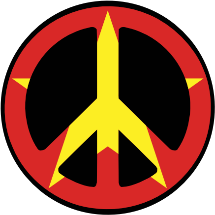 Vietnam War Peace Symbols Clipart - Symbol (444x444)