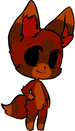 Cute Fox Adoptable By Ma Ju Ja - Cartoon (289x500)