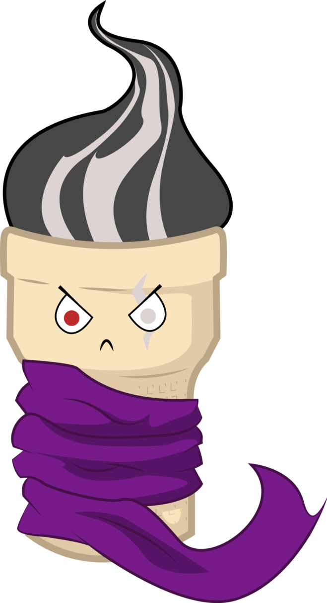Gundham-cream Cone By Pickledsuicune - Cartoon (659x1213)