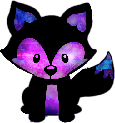 Fox Cute Galaxy (368x393)