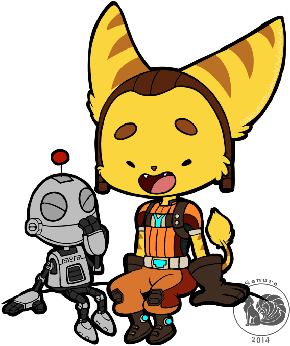 Cute Friendship By Fox-song - Cartoon (579x692)