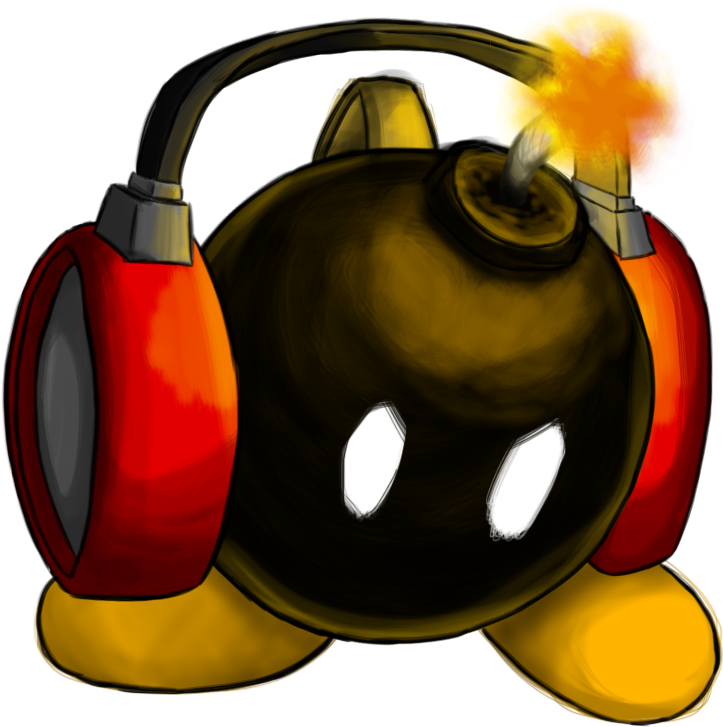 Bob-omb Paper Mario Bowser Super Mario Bros - Bob Omb (800x800)
