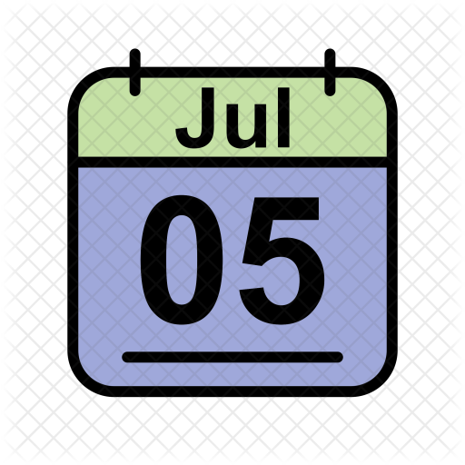 July Icon - Calendar (512x512)