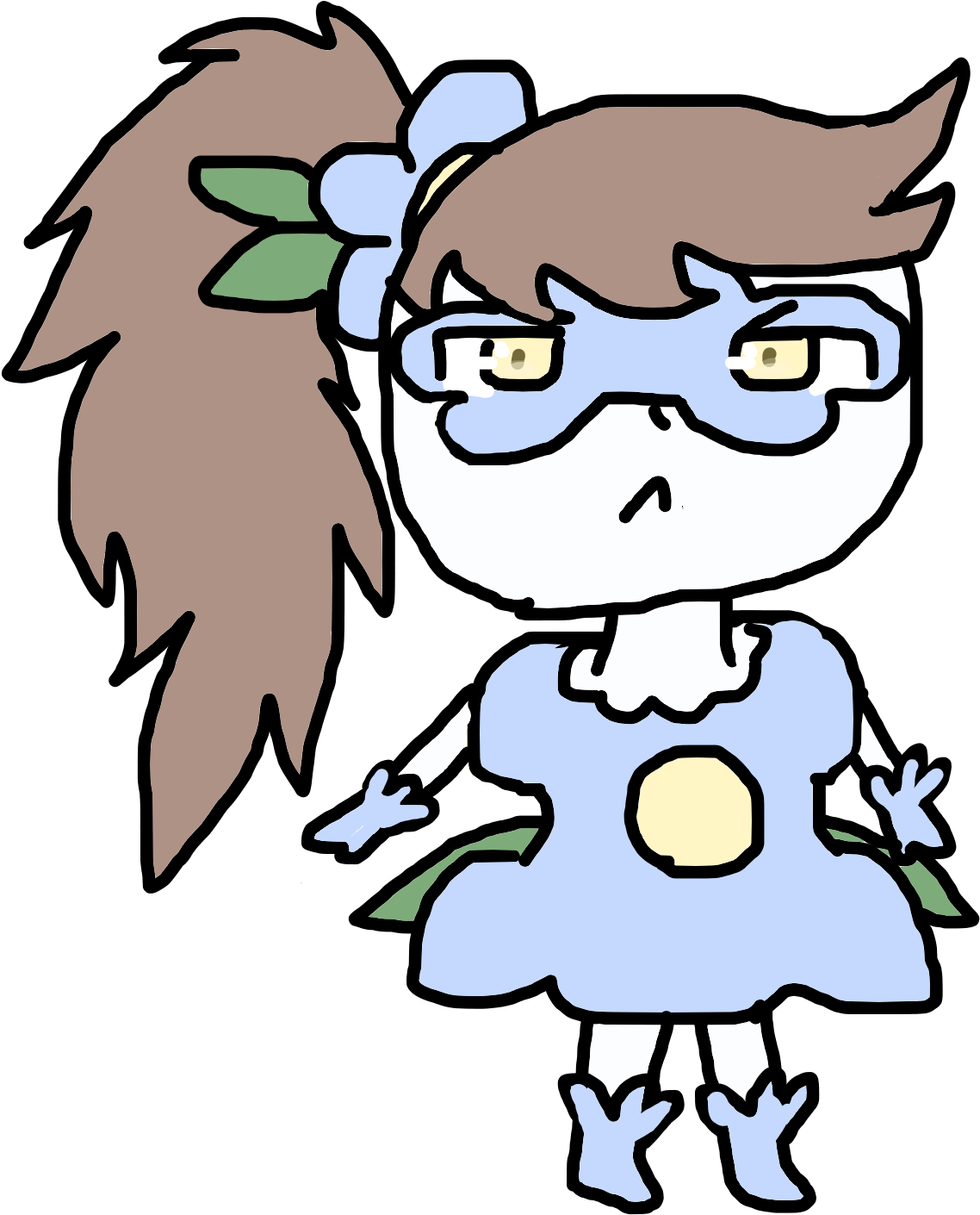 Forget Me Not - Cartoon (1800x1800)