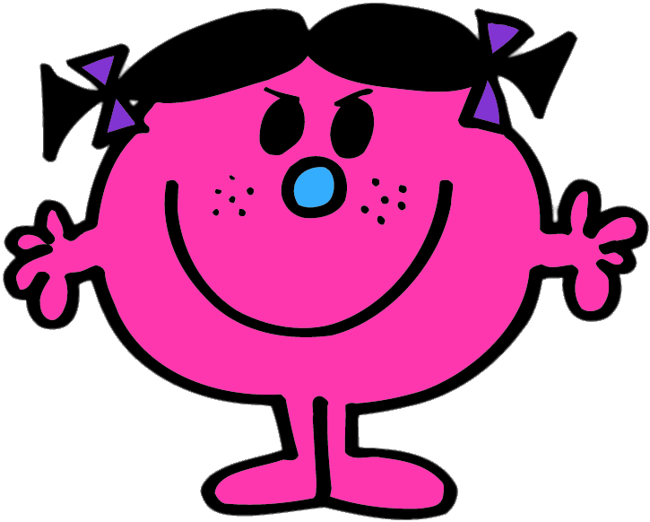 Michael Jackson Clipart Pink - Little Miss Bad Mr Men (820x607)